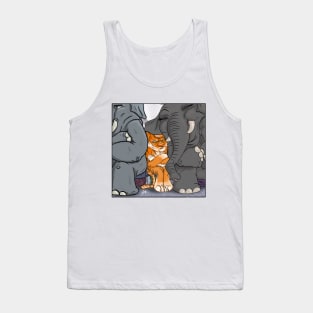 Uncomfortable Tiger Tank Top